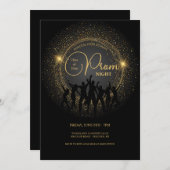 Prom Night Invitations Kaart (Voorkant / Achterkant)