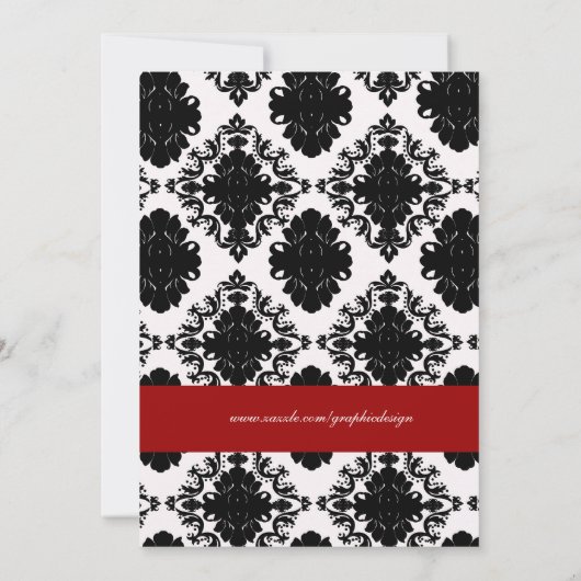 Prom Night Kaart (Achterkant)