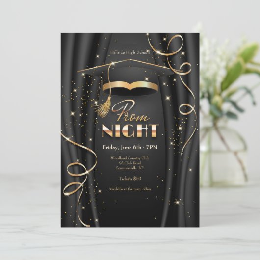 Prom Night Kaart (Staand voorkant)