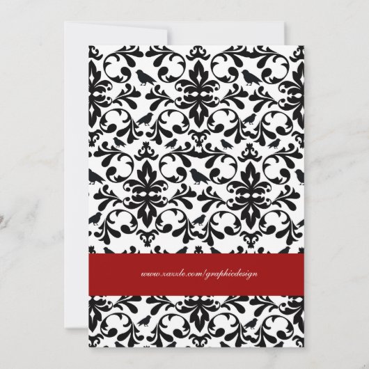 Prom Night Kaart (Achterkant)