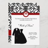 Prom Night Kaart (Voorkant / Achterkant)