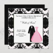 Prom Night Kaart (Voorkant / Achterkant)