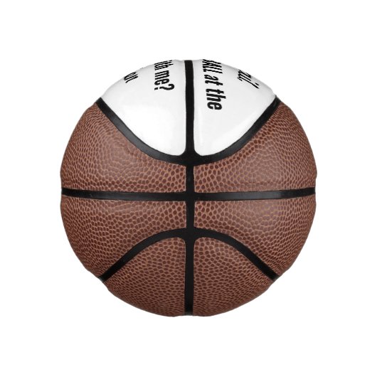 Prom- of HOCO-voorstel Cute Funny Promposal Idea Basketbal (Rechts)