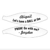 Prom- of HOCO-voorstel Cute Funny Promposal Idea Basketbal (Panelen)