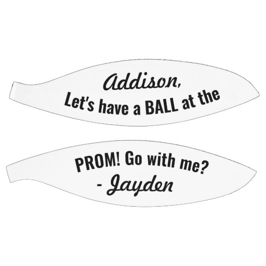 Prom- of HOCO-voorstel Cute Funny Promposal Idea Basketbal (Panelen)