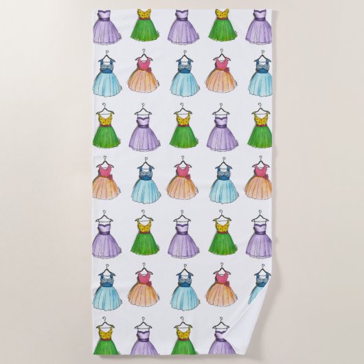  Prom Party Dresses Retro  Mode Strandlaken (Voorkant)