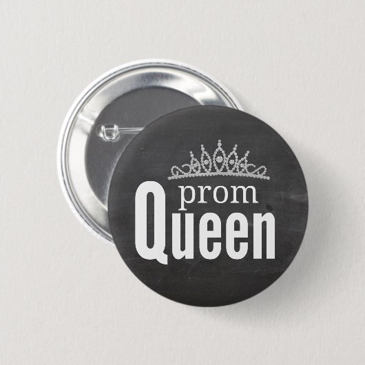 Prom Queen Ronde Button 5,7 Cm (Voorkant /achterkant)
