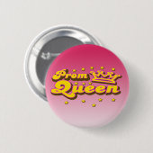 Prom Queen Ronde Button 5,7 Cm (Voorkant /achterkant)