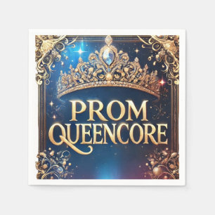 Prom Queencore Invitation: een prachtig koninklijk Servet