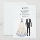 Prom Ready-uitnodiging Kaart (Voorkant / Achterkant)