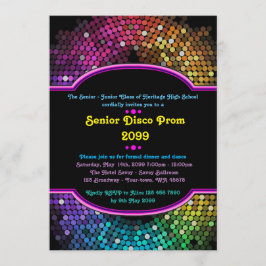 Prom senior junior, Disco, Gatsby stijl, Disco lig Kaart