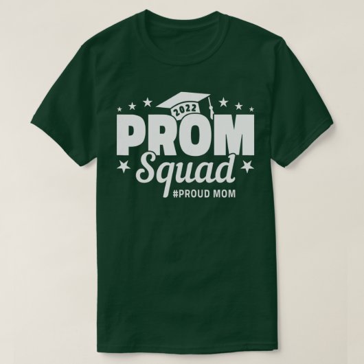 Prom Squad 2022 I PR Afstuderen uit klasse 2022 I  T-shirt (Design voorkant)