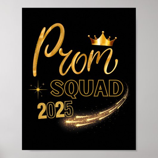 Prom Squad Afstuderen CL van de partij 2025 Matchi Poster (Voorkant)