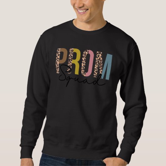 Prom Squad Prom Afstuderen Matching Group Trui (Voorkant)