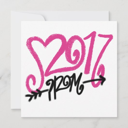 Prom-uitnodiging Kaart (Voorkant)