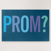Prom? Vraag haar/hem naar Dance Secret Message Jig Legpuzzel (Horizontaal)