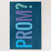 Prom? Vraag haar/hem naar Dance Secret Message Jig Legpuzzel (Verticaal)
