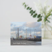 Promenade attracties briefkaart (Staand voorkant)