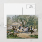 Promenade au Bois Briefkaart (Voorkant / Achterkant)