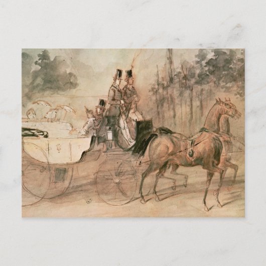 Promenade au Bois Briefkaart (Voorkant)