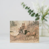 Promenade au Bois Briefkaart (Staand voorkant)