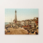 Promenade Blackpool Lancashire England Beach Legpuzzel (Horizontaal)