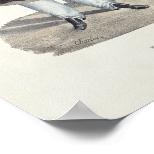 Promenade Bourgeoise Poster (Hoek)