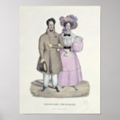 Promenade Bourgeoise Poster (Voorkant)