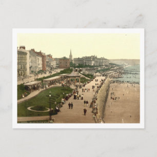 Promenade, Bridlington, Yorkshire, Engeland Briefkaart