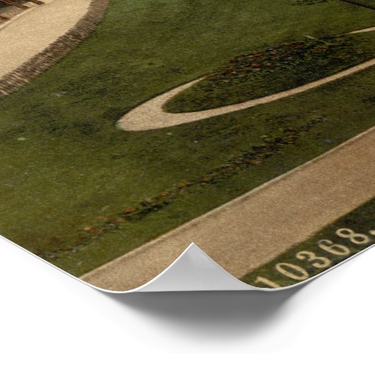 Promenade, Bridlington, Yorkshire, Engeland Poster (Hoek)