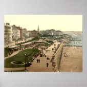 Promenade, Bridlington, Yorkshire, Engeland Poster (Voorkant)