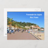 Promenade des Anglais Briefkaart (Voorkant / Achterkant)
