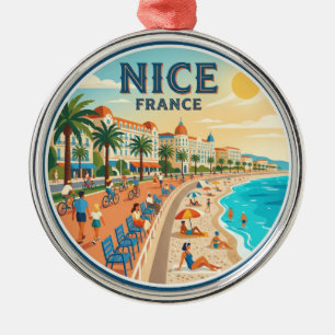 Promenade des Anglais Frankrijk Metalen Ornament