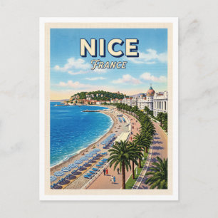 Promenade des Anglais Nice Frankrijk Briefkaart
