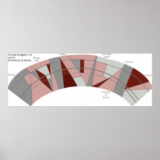 Promenade Diorama Tapijt Poster (Voorkant)