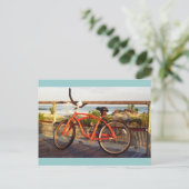 promenade fiets briefkaart (Staand voorkant)