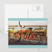promenade fiets briefkaart (Voorkant / Achterkant)