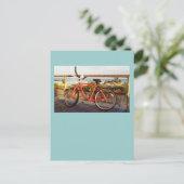 promenade fiets briefkaart (Staand voorkant)