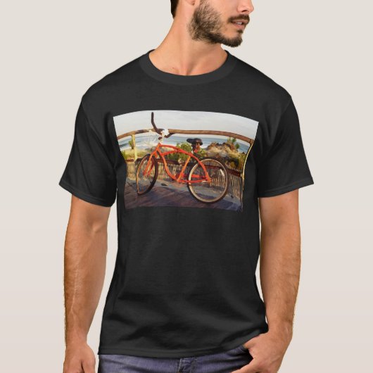 promenade fiets t-shirt (Voorkant)
