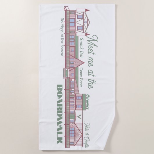 promenade handdoek (Voorkant)