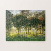 Promenade in Argenteuil Soleil Couchant Monet Fine Legpuzzel (Horizontaal)