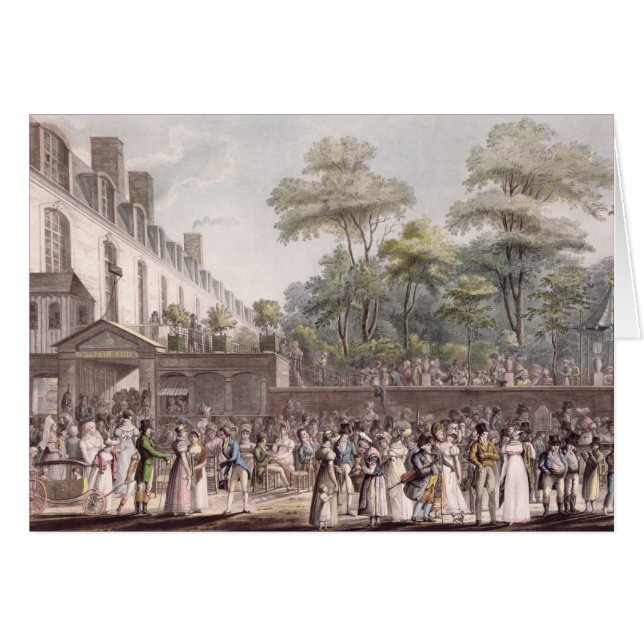 Promenade in de Turkse tuin (Voorkant Horizontaal)