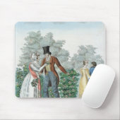 Promenade in Fontenay-aux-Rozen Muismat (Met muis)