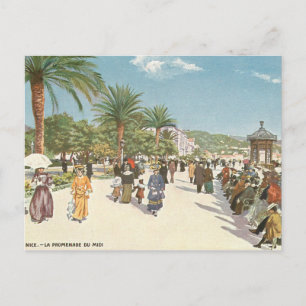 Promenade in Nice Briefkaart