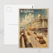  Promenade in Sunny Brighton Briefkaart (Voorkant / Achterkant)