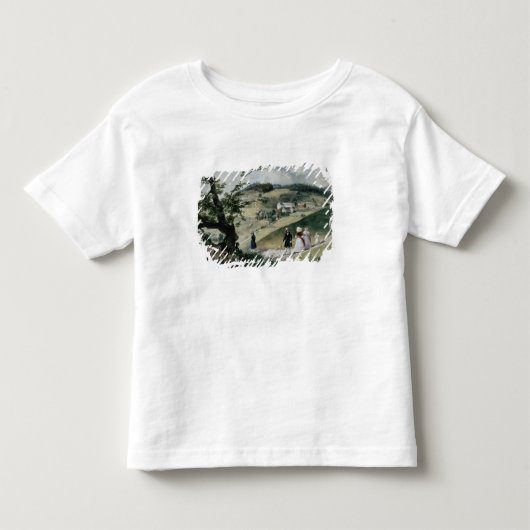 Promenade in tablet kinder shirts (Voorkant)