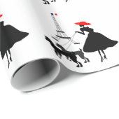 Promenade met honden cadeaupapier (Rol Hoek)