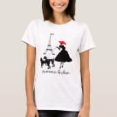 Promenade met honden t-shirt (Voorkant)