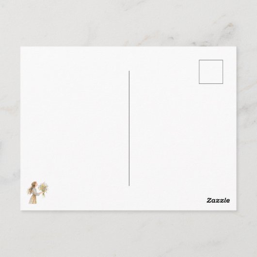 promenade wandeling briefkaart (Achterkant)