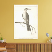 Promerops of Bee Eater van Californië Canvas Afdruk (Insitu (Woonkamer))